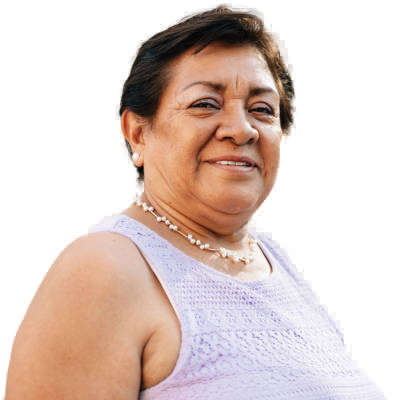 Smiling senior woman